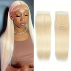 5x5 HD Lace Closure - Blonde Straight